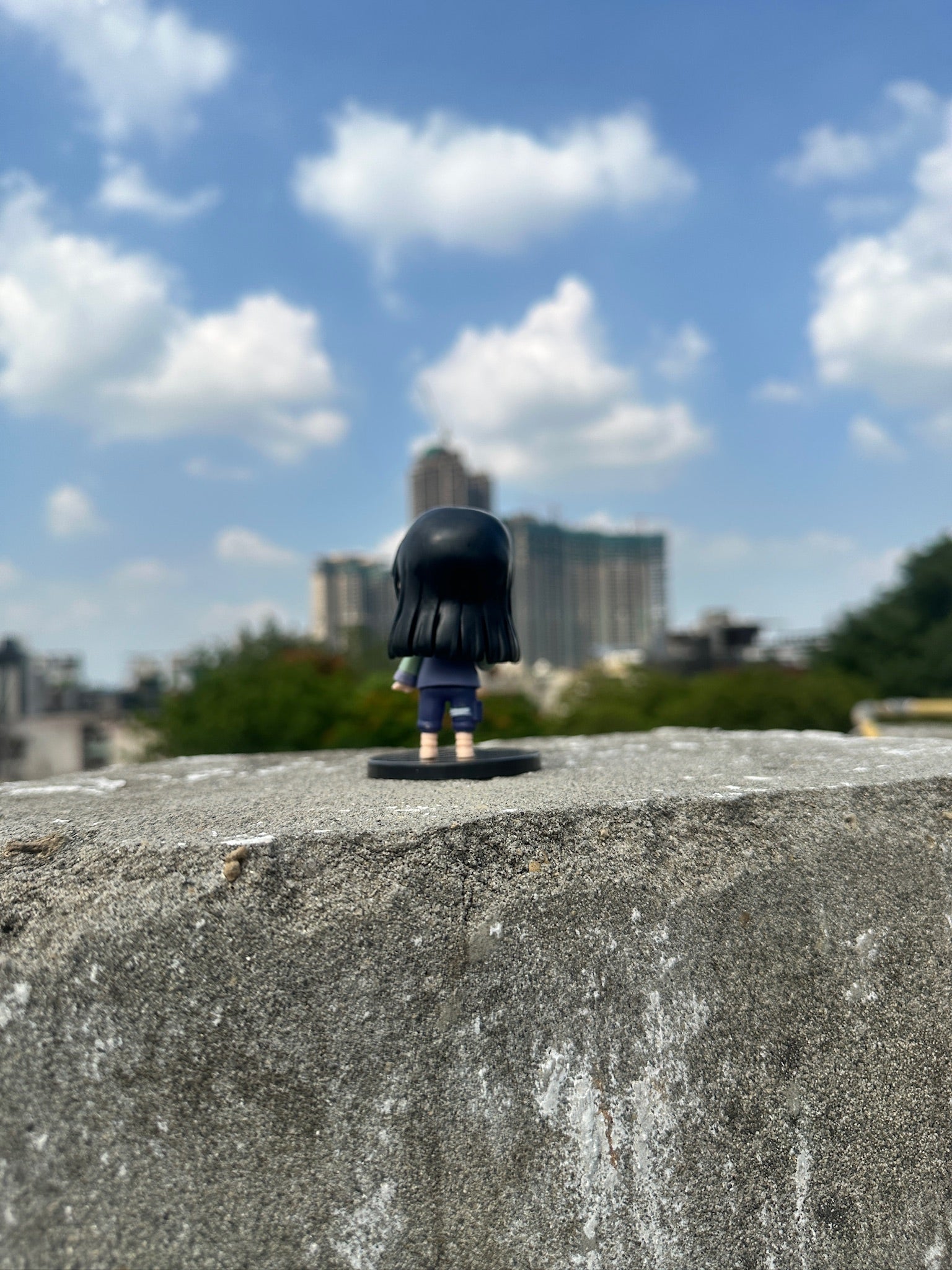 Hinata Chibi Figurine – Byakugan Activated Edition