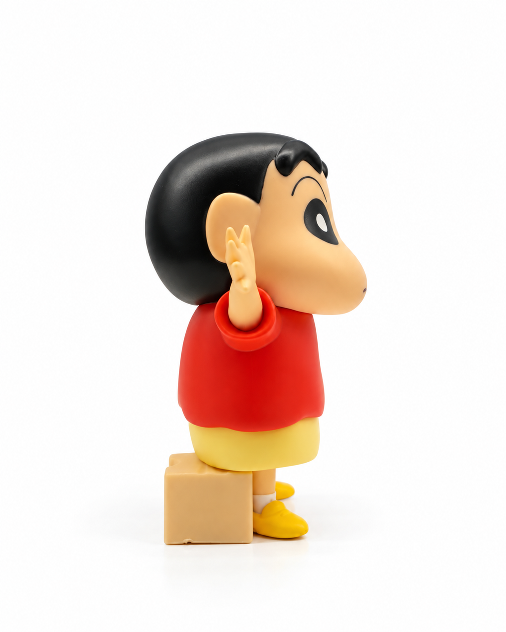 Shinchan Figure 18cm | Crayon Shin-chan Premium PVC Anime Collectible Statue | Cute Desk Decor
