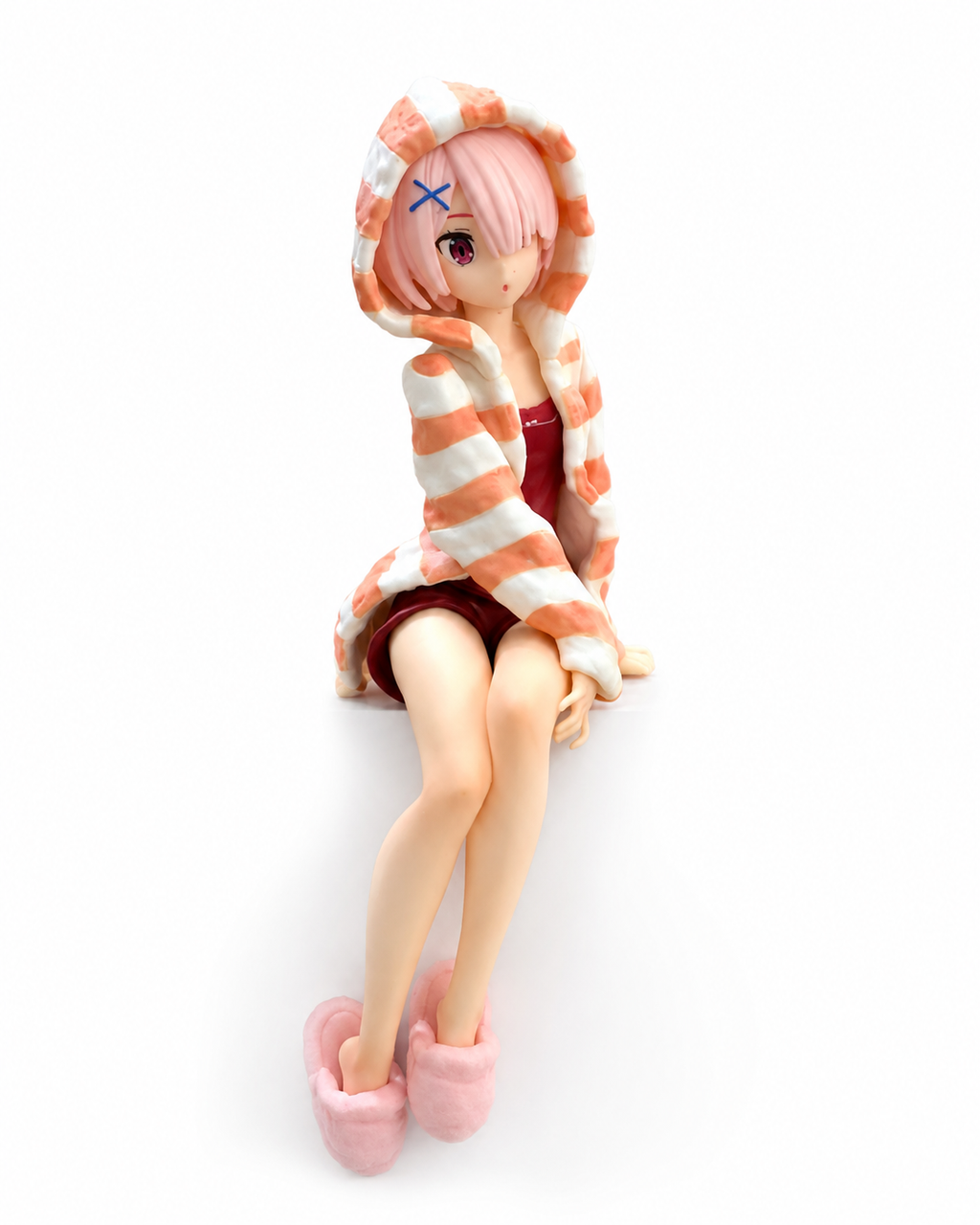 Re:ZERO Ram Relaxing Figure 15.5cm | Premium Anime Collectible Statue | Cute Desktop Display Figure