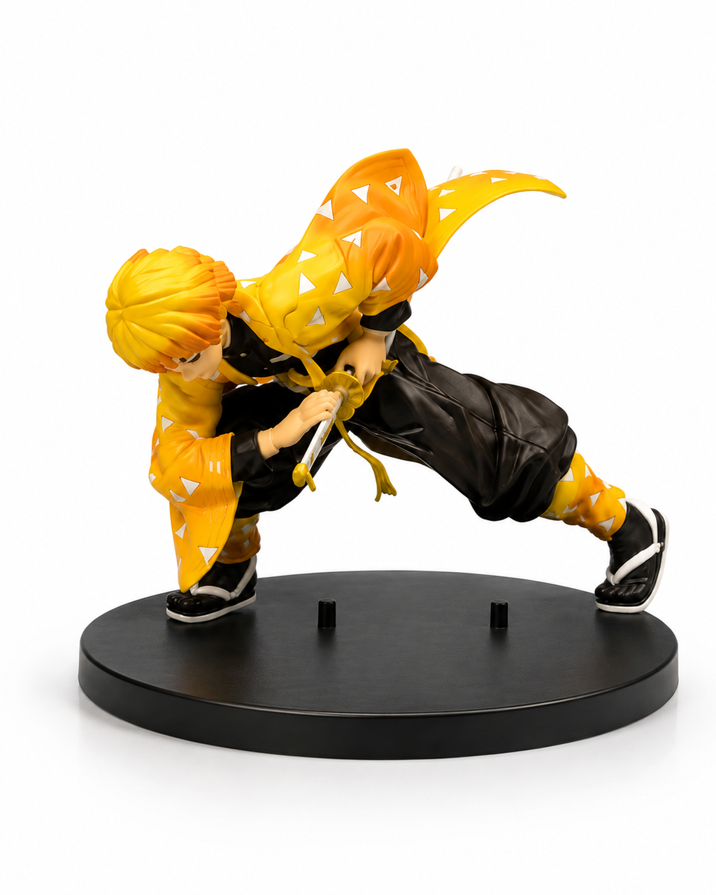 Zenitsu Agatsuma Figure 16cm Demon Slayer Collectible Statue with Box | Kimetsu no Yaiba Anime Figure for Collectors