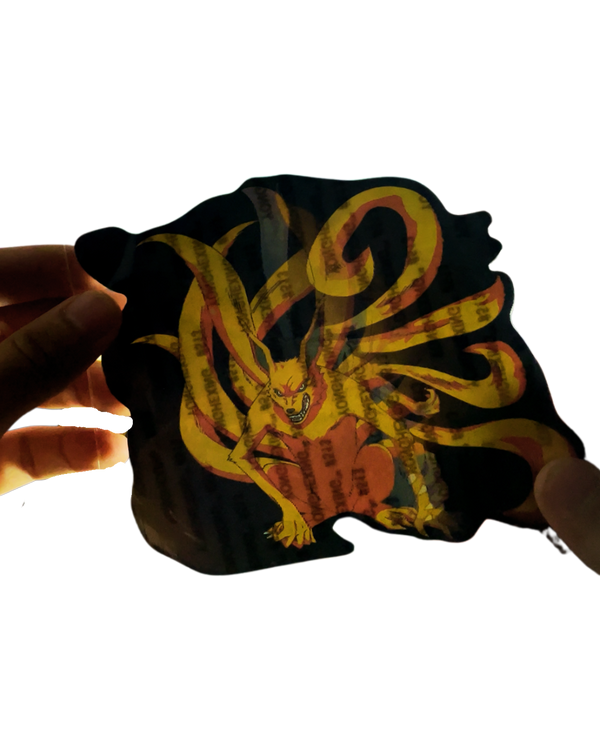 Naruto 3D Sticker – Kurama (Nine-Tails Fox)