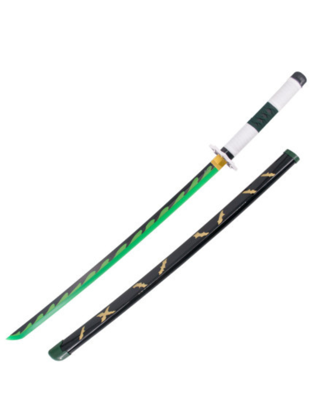 Sanemi Shinazugawa LED Katana 104cm – Demon Slayer Light-Up Anime Sword Replica