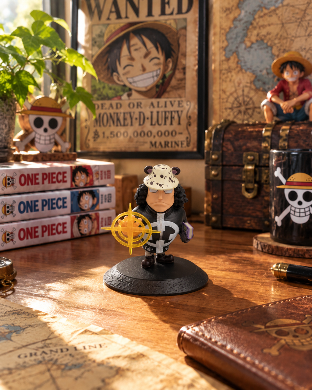 Bartholomew Kuma Chibi Figure 9cm | One Piece Mini Collectible PVC Anime Figure