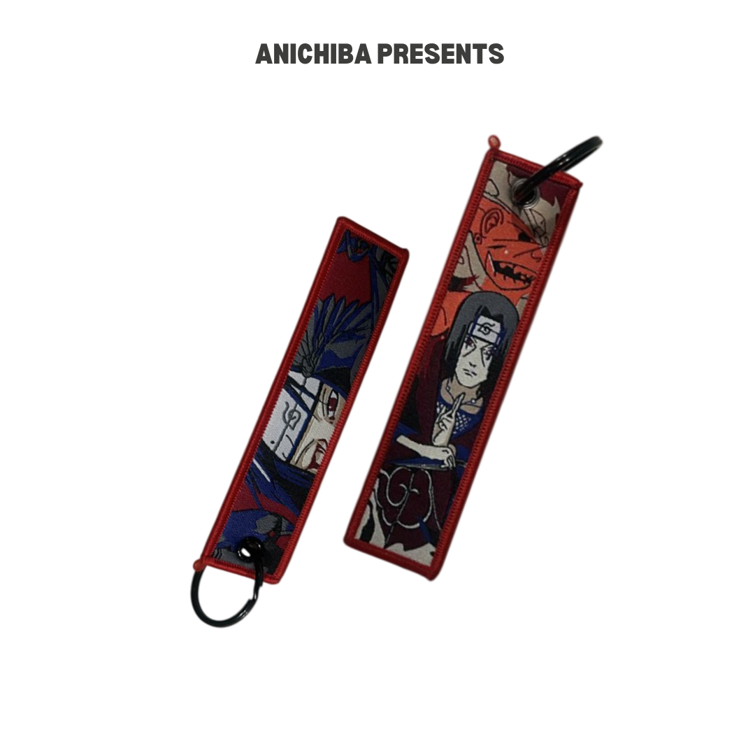 Uchiha Itachi Keychain (Embroidered)