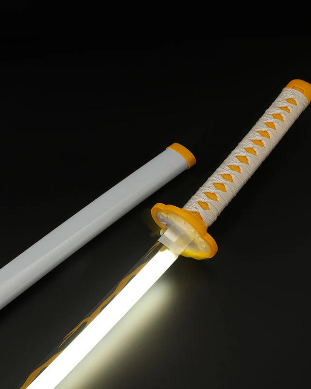 Zenitsu Agatsuma LED Nichirin Katana – Demon Slayer Sword (104CM)