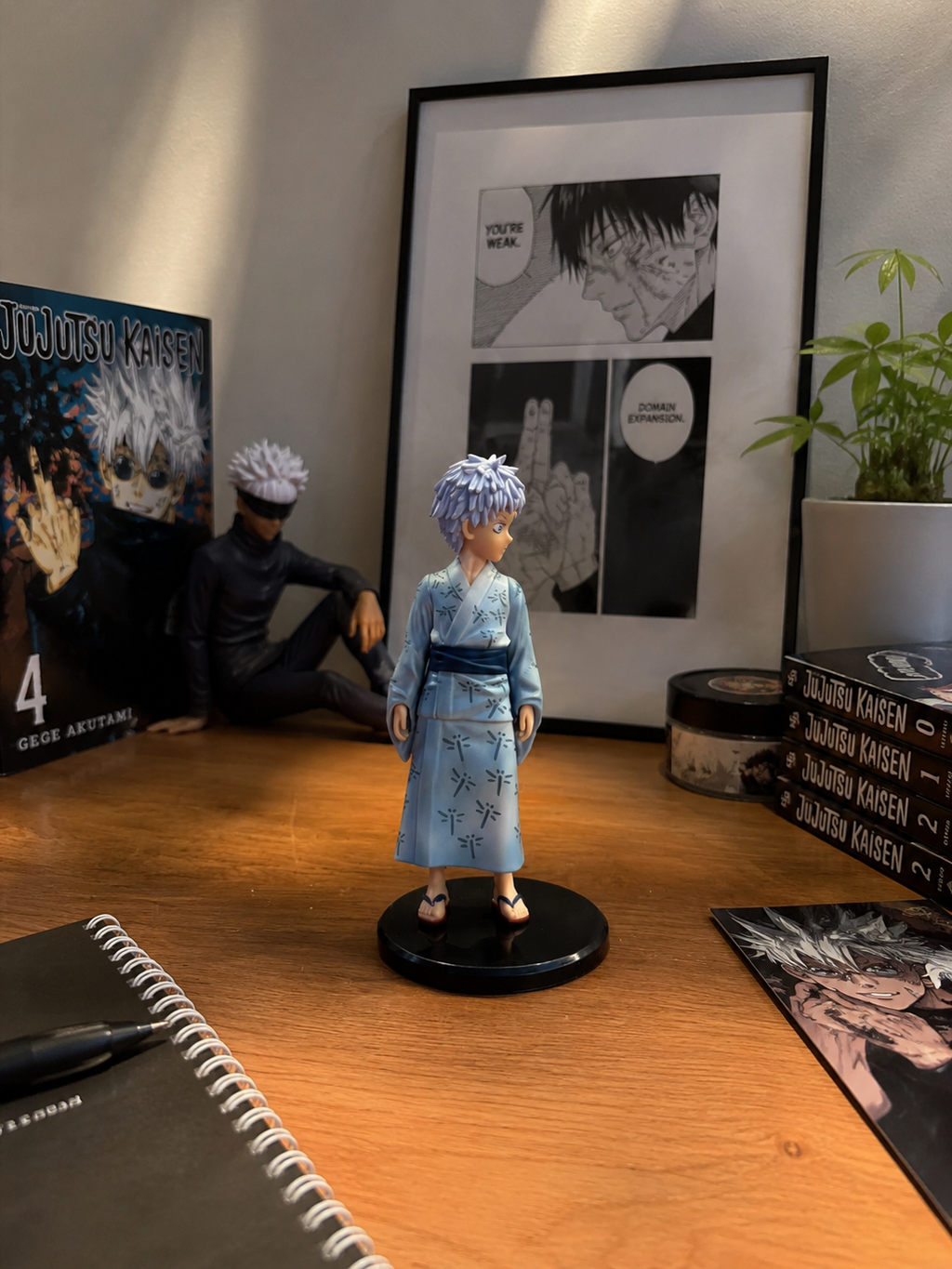 Jujutsu Kaisen Young Satoru Gojo Figure 18cm | Premium Gojo Childhood Anime Collectible Statue | JJK Figure