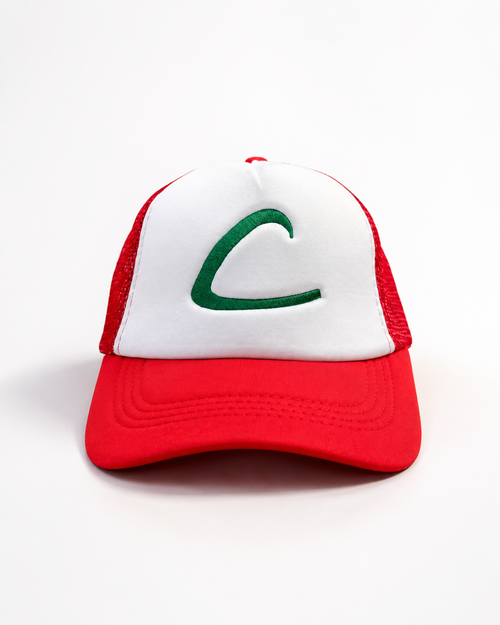 Ash Ketchum Hat | Pokémon Cosplay Cap | Premium Anime Trainer Cap Replica