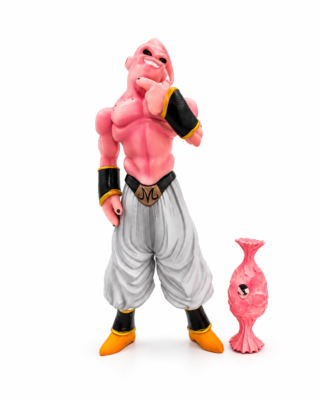 Dragon Ball Z Super Buu Figure 27cm | Premium Majin Buu Anime Figurine Statue | DBZ Collectible Display Model