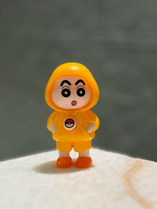 Shinchan Multi-Face Turning Keychain