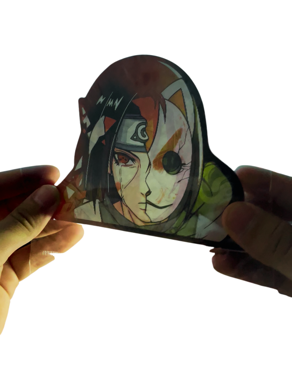 Uchiha Itachi 3D Sticker – Multiple Expressions | Naruto Anime Decal