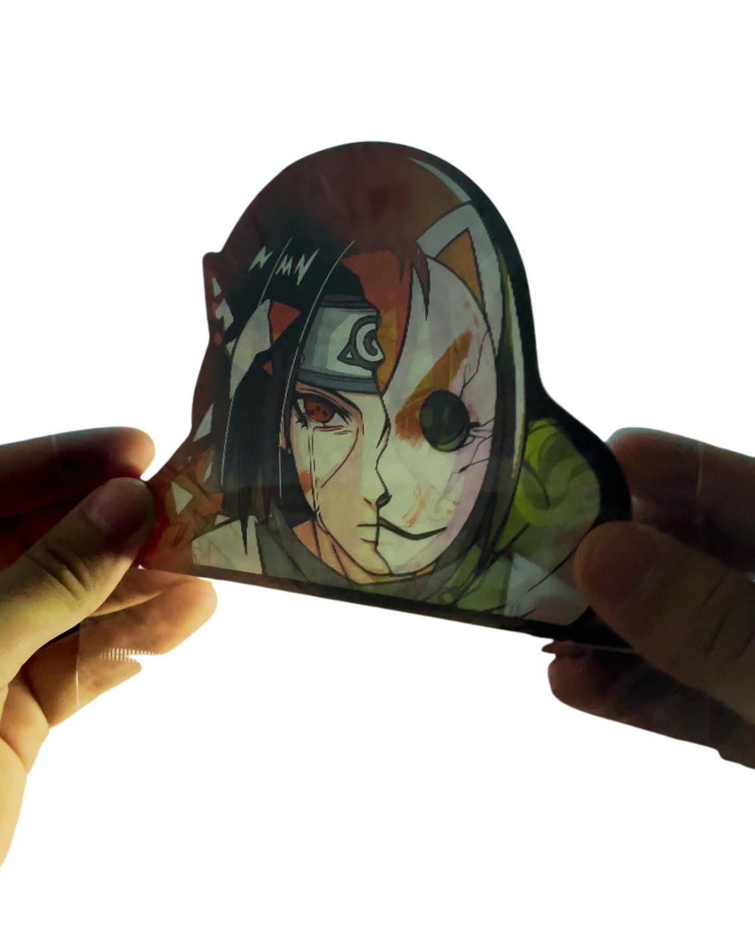 Uchiha Itachi 3D Sticker – Multiple Expressions | Naruto Anime Decal