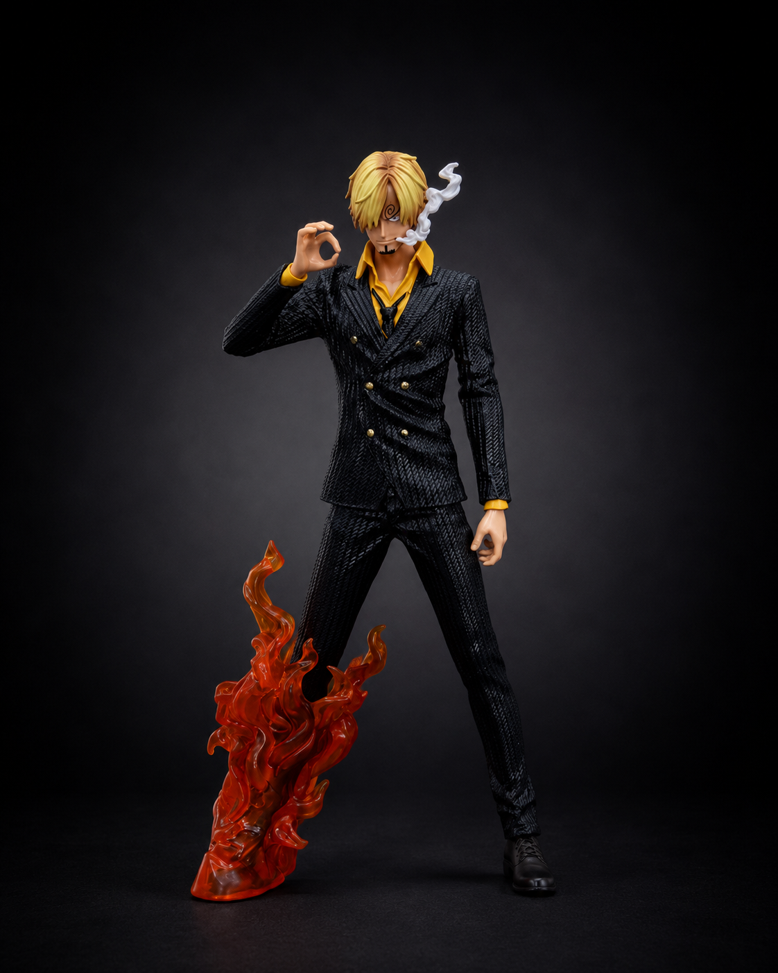 Sanji Anime Figurine – One Piece Black Suit Collectible Action Figureanime figure collectible by  Anichiba