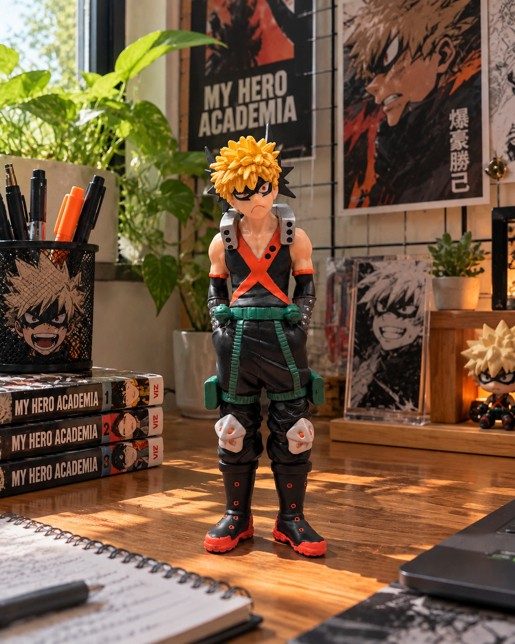 Katsuki Bakugo Hero Costume Figure 17cm | My Hero Academia Premium Anime Collectible Statue