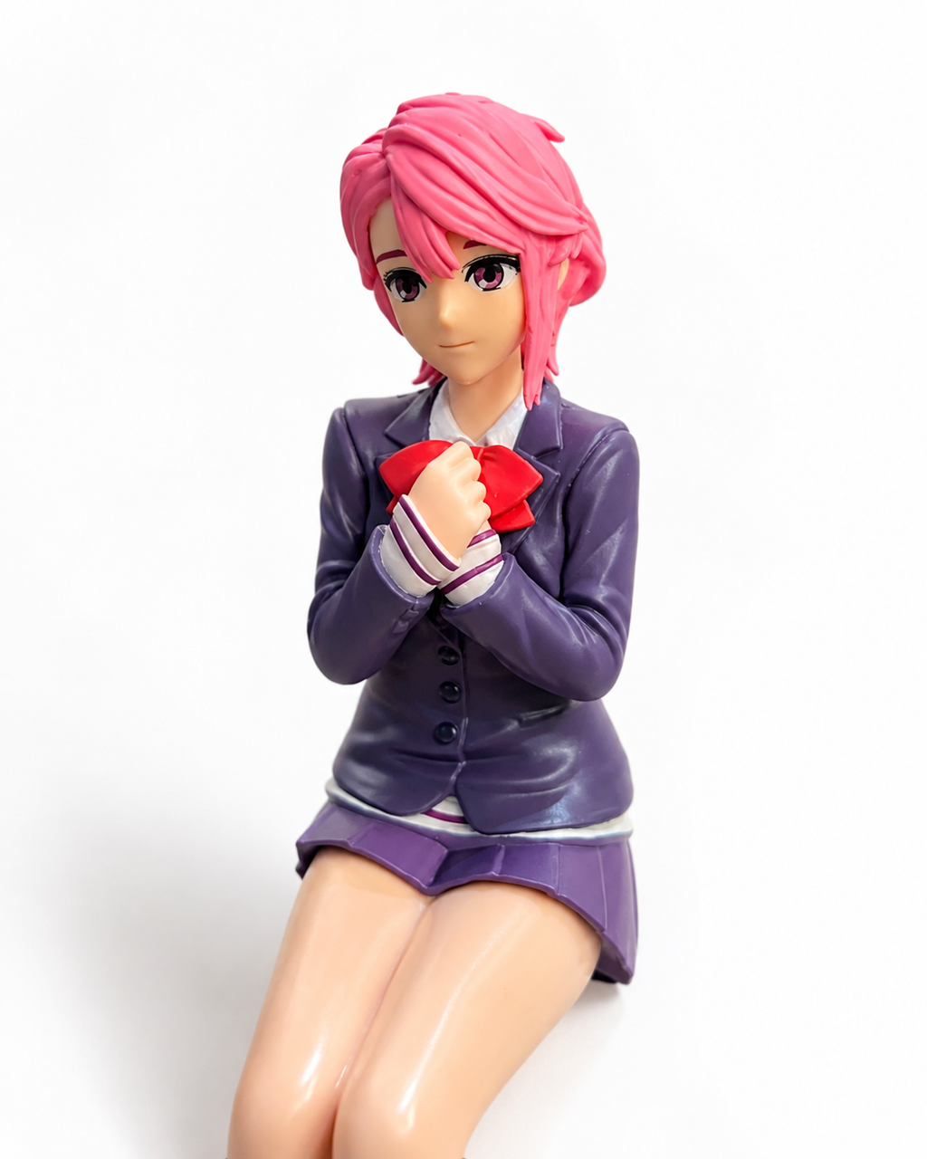 Dandadan Aira Shiratori Sitting Figure 16cm | Premium Anime PVC Collectible Statue