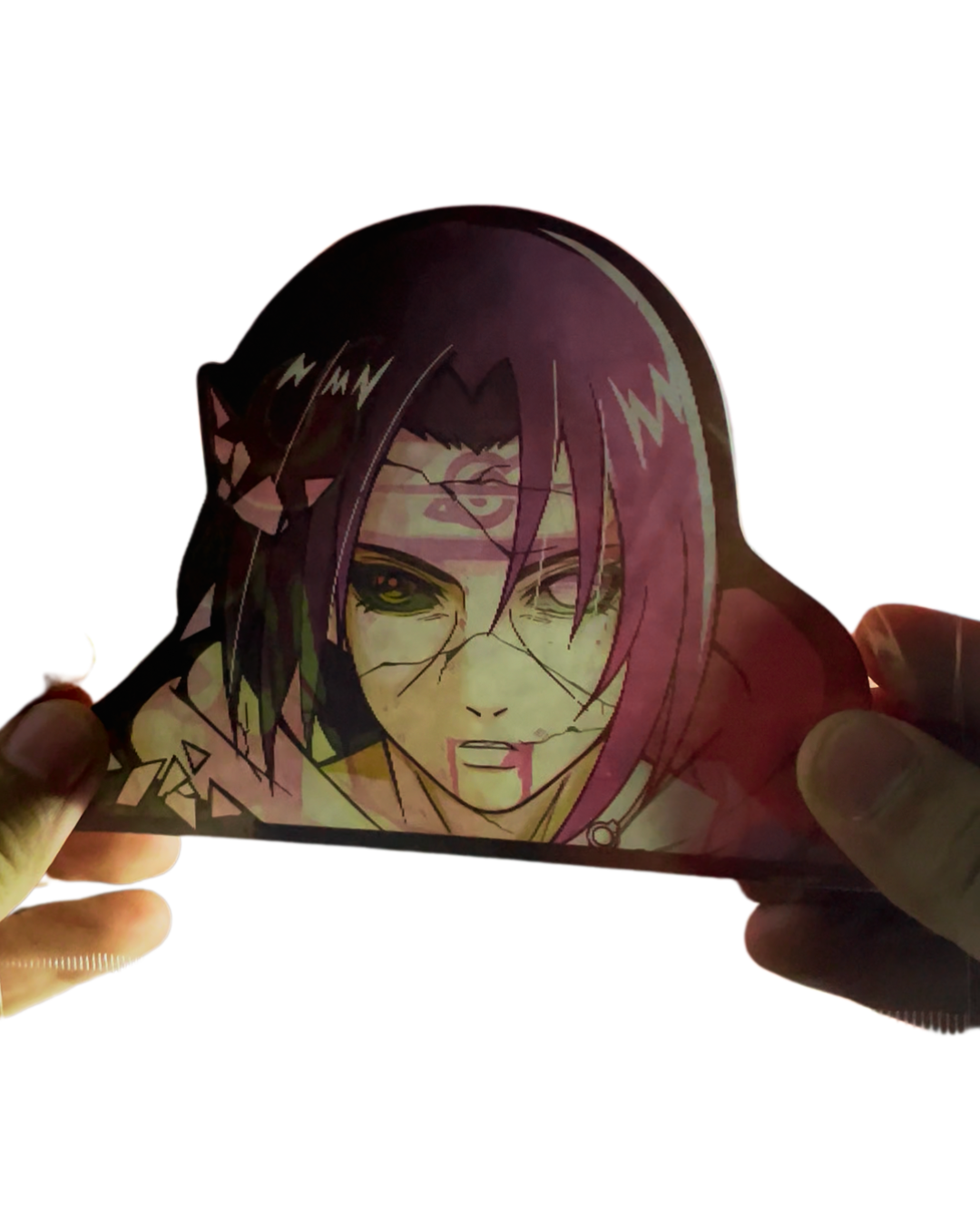 Uchiha Itachi 3D Sticker – Multiple Expressions | Naruto Anime Decal