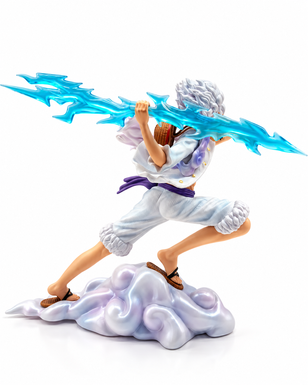 Monkey D. Luffy Gear 5 Action Figure 30cm | One Piece Premium PVC Collectible Statue | Anime Display Figure