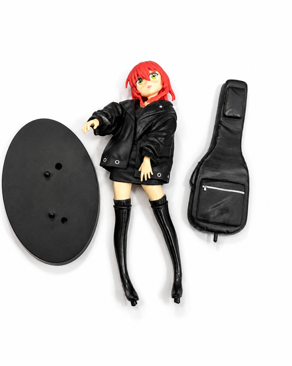 Bocchi the Rock! Hitori Gotoh Figure 16cm with Guitar Case | Premium Anime Collectible PVC Statue