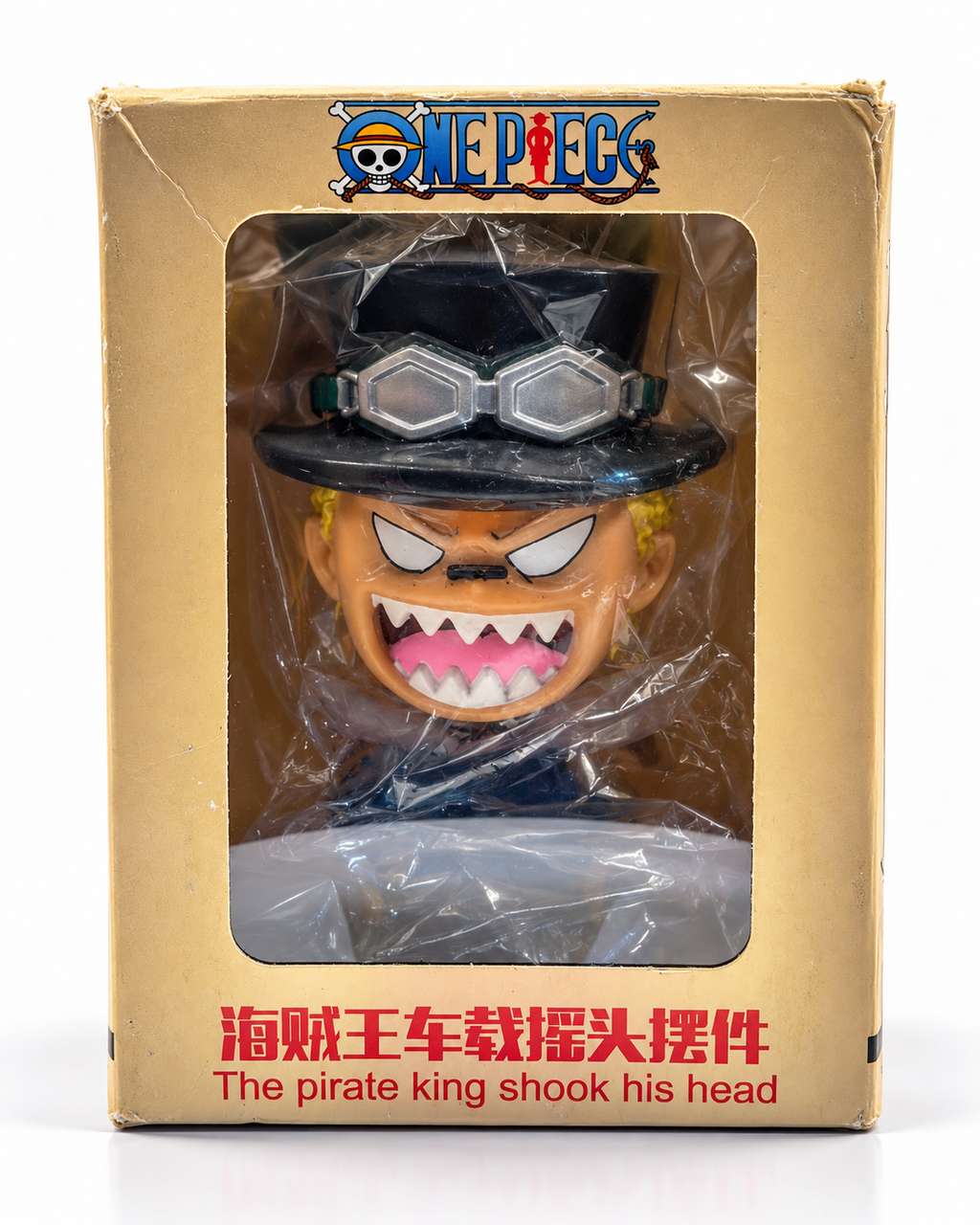 One Piece Sabo Bobblehead Figure | Chibi Anime Collectible Desk Decor