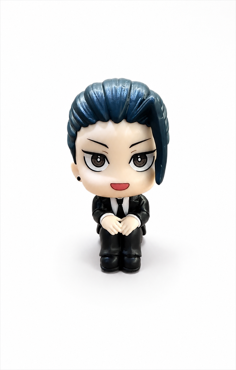 Suguru Geto Chibi Figure 10cm | Jujutsu Kaisen Mini Collectible Anime Statue | Cute JJK Desk Decor
