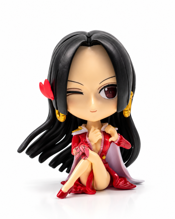 Boa Hancock Chibi Figure – 9cm One Piece Anime Collectible PVC Statue