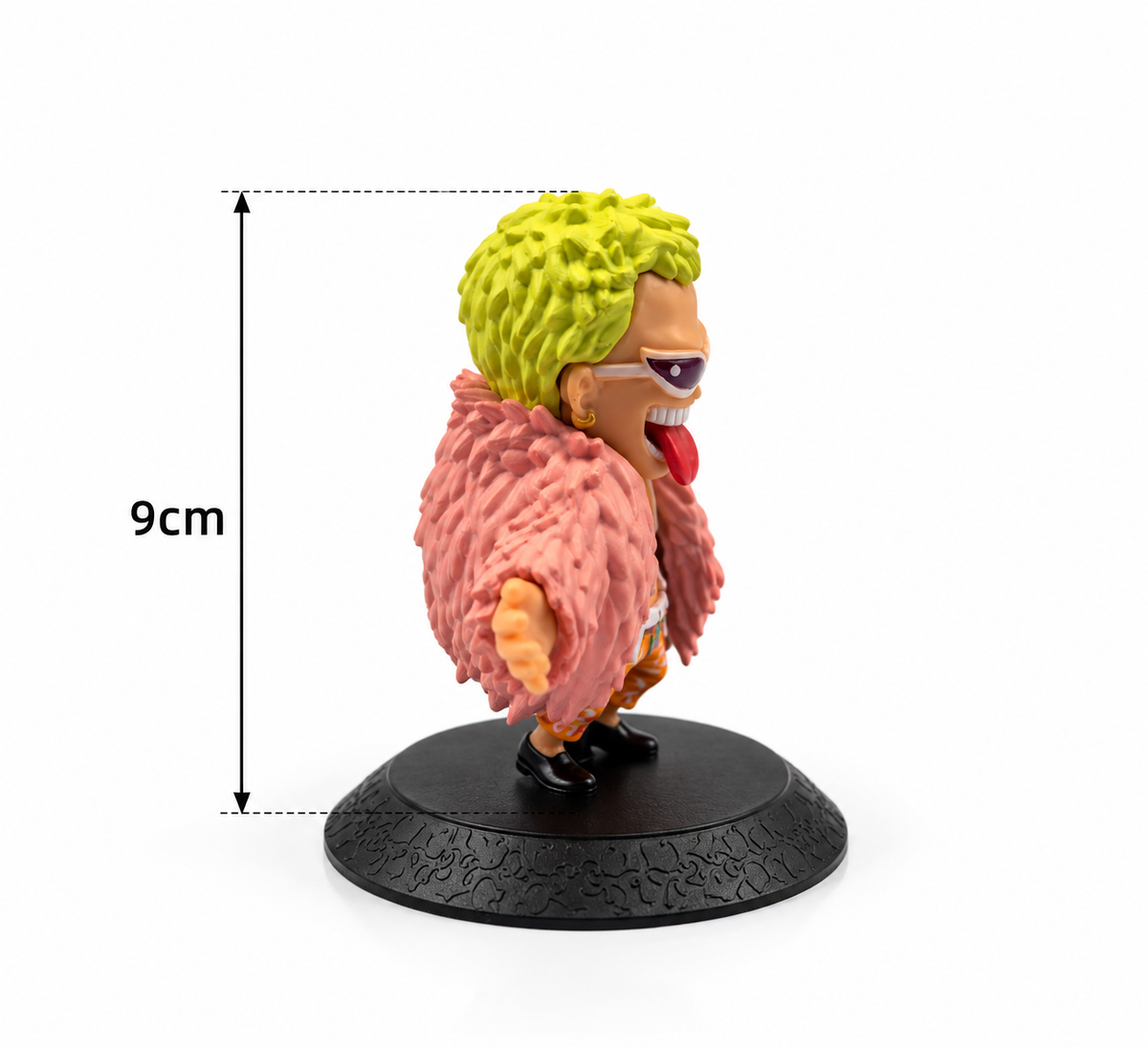 Donquixote Doflamingo Chibi Figure 9cm | One Piece Mini Collectible PVC Anime Figure