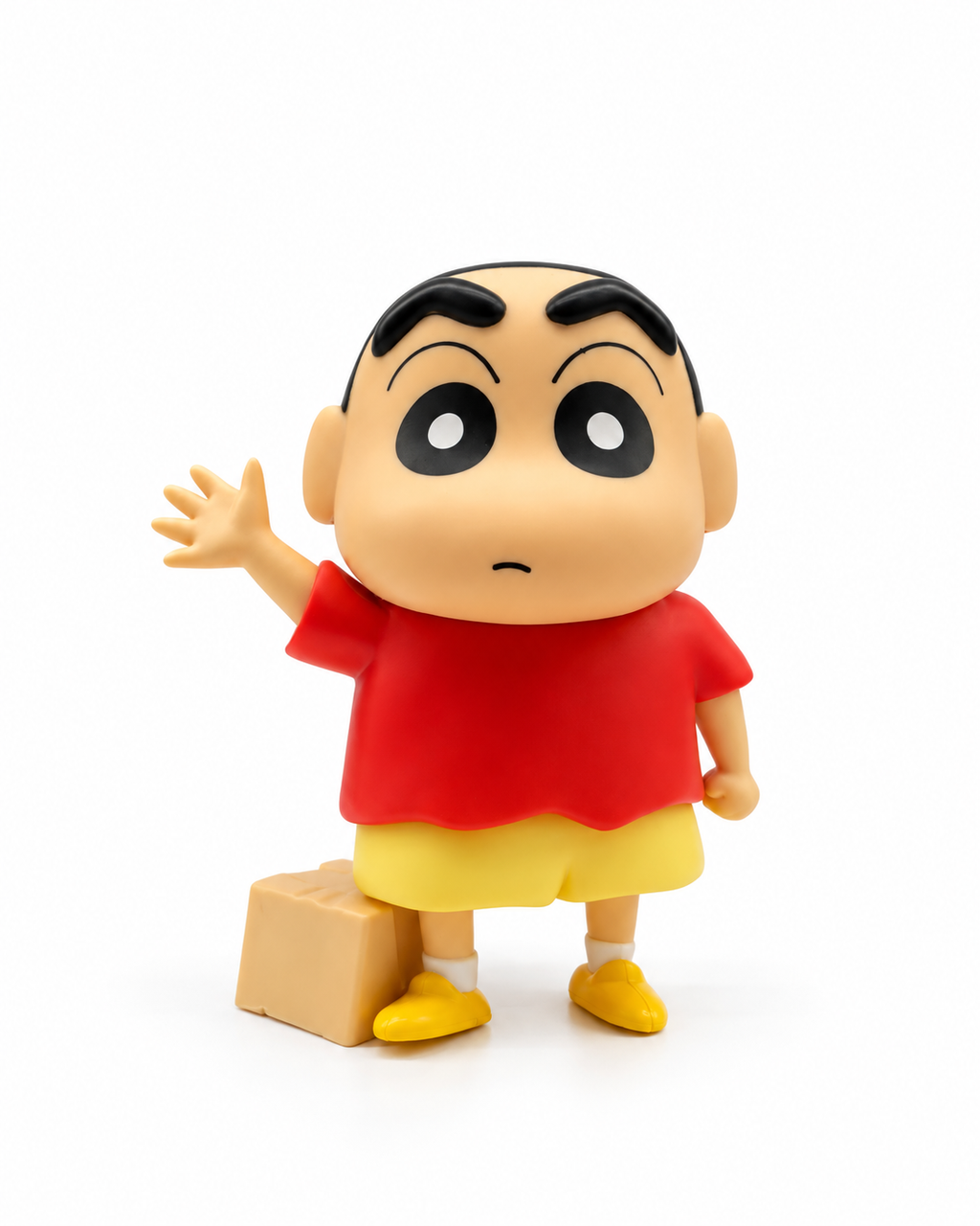 Shinchan Figure 18cm | Crayon Shin-chan Premium PVC Anime Collectible Statue | Cute Desk Decor