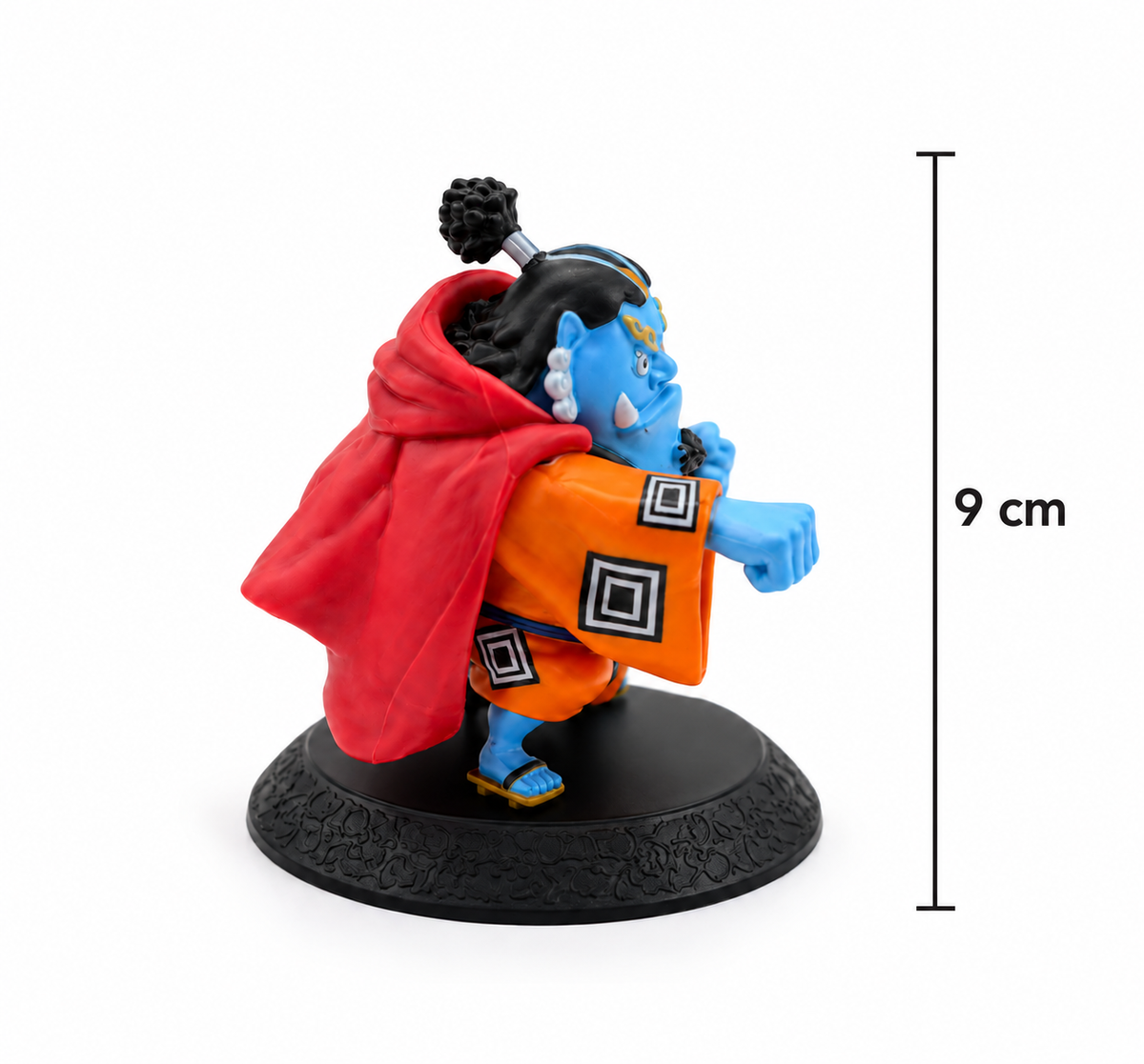 Jinbe Chibi Figure (9cm) - One Piece Anime Mini Collectible PVC Statue