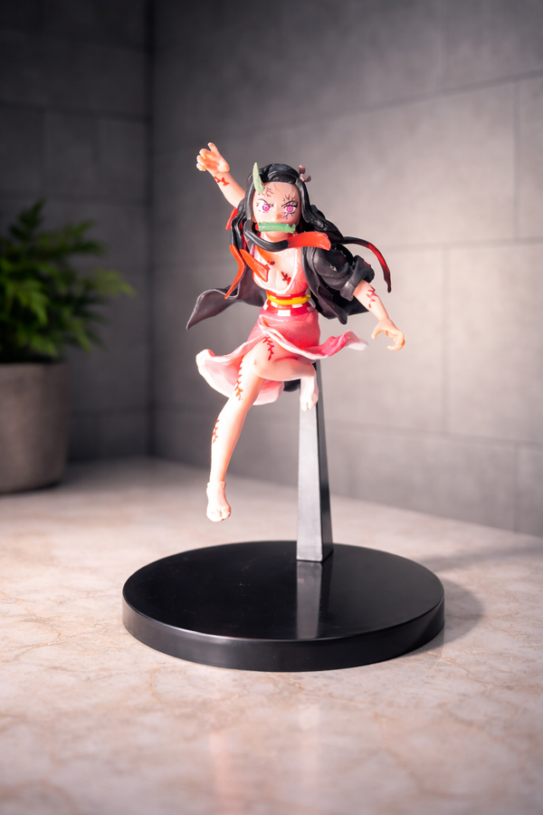 Nezuko Kamado Action Figurine – Demon Slayer Collectible Display Figure