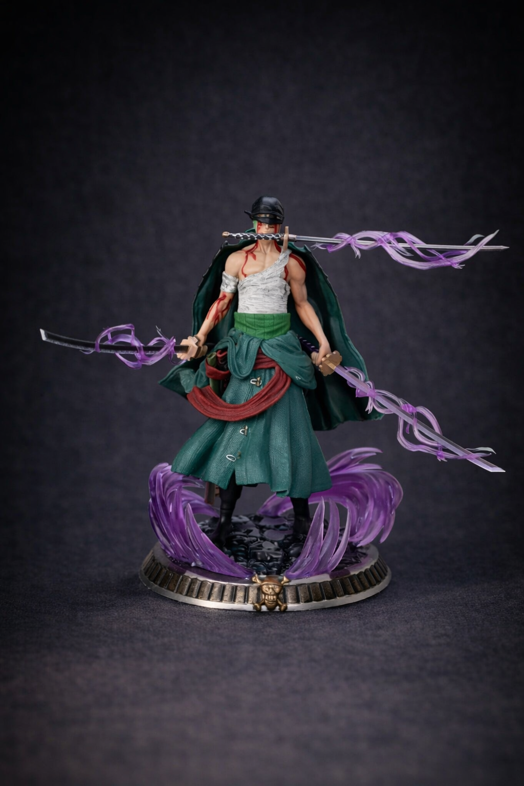 Roronoa Zoro King of Hell Figurine – 21CM Premium PVC Anime Statue | Collector Edition Action Figureanime figure collectible by  Anichiba