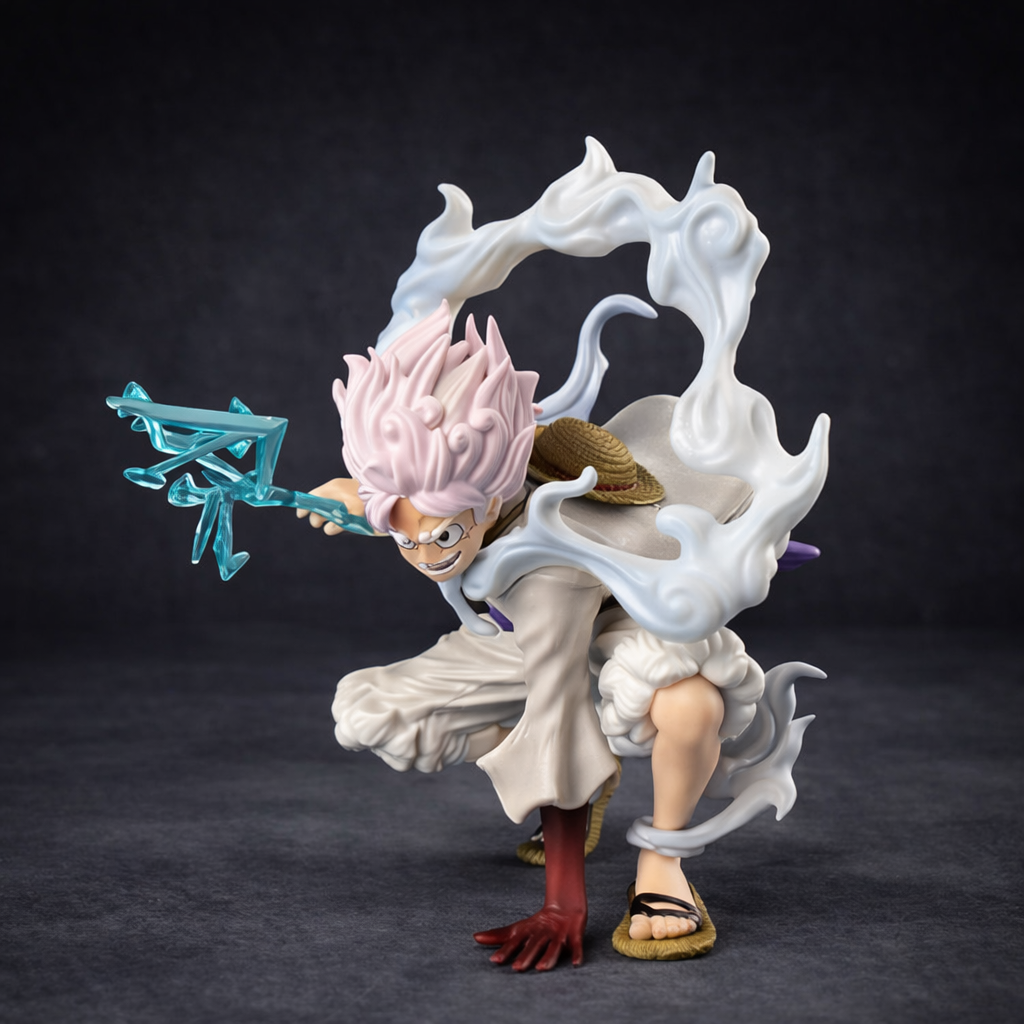 Monkey D. Luffy Gear 5 Figurine – 18cm One Piece Action Figure | Premium Anime Collectible Indiaanime figure collectible by  Anichiba
