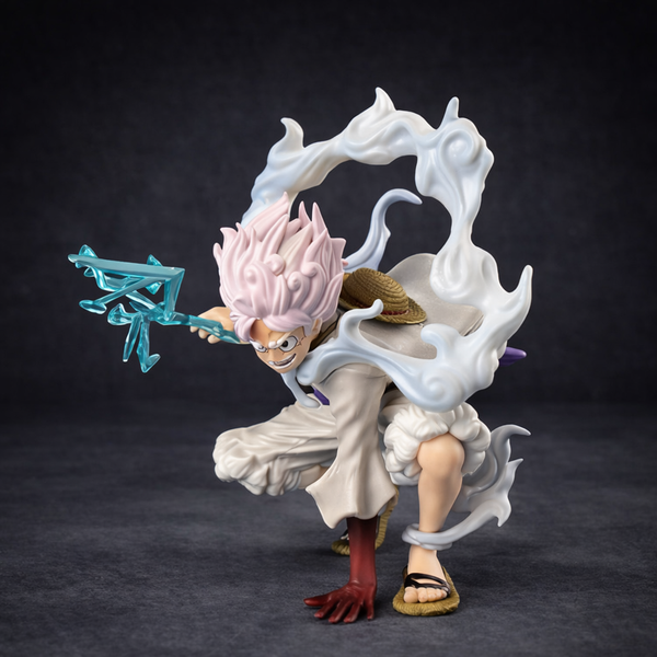 Monkey D. Luffy Gear 5 Figurine – 18cm One Piece Action Figure | Premium Anime Collectible Indiaanime figure collectible by  Anichiba