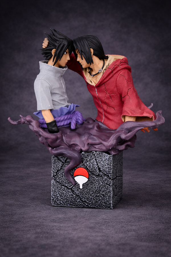 Sasuke & Itachi Uchiha Figurine – Naruto Premium Anime Battle Statue | Collector Display Indiaanime figure collectible by  Anichiba