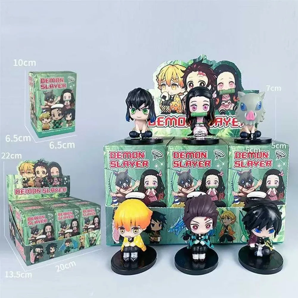 Demon Slayer Anime Mystery Box Figure (Random Character) | 6–7cm Mini Collectible