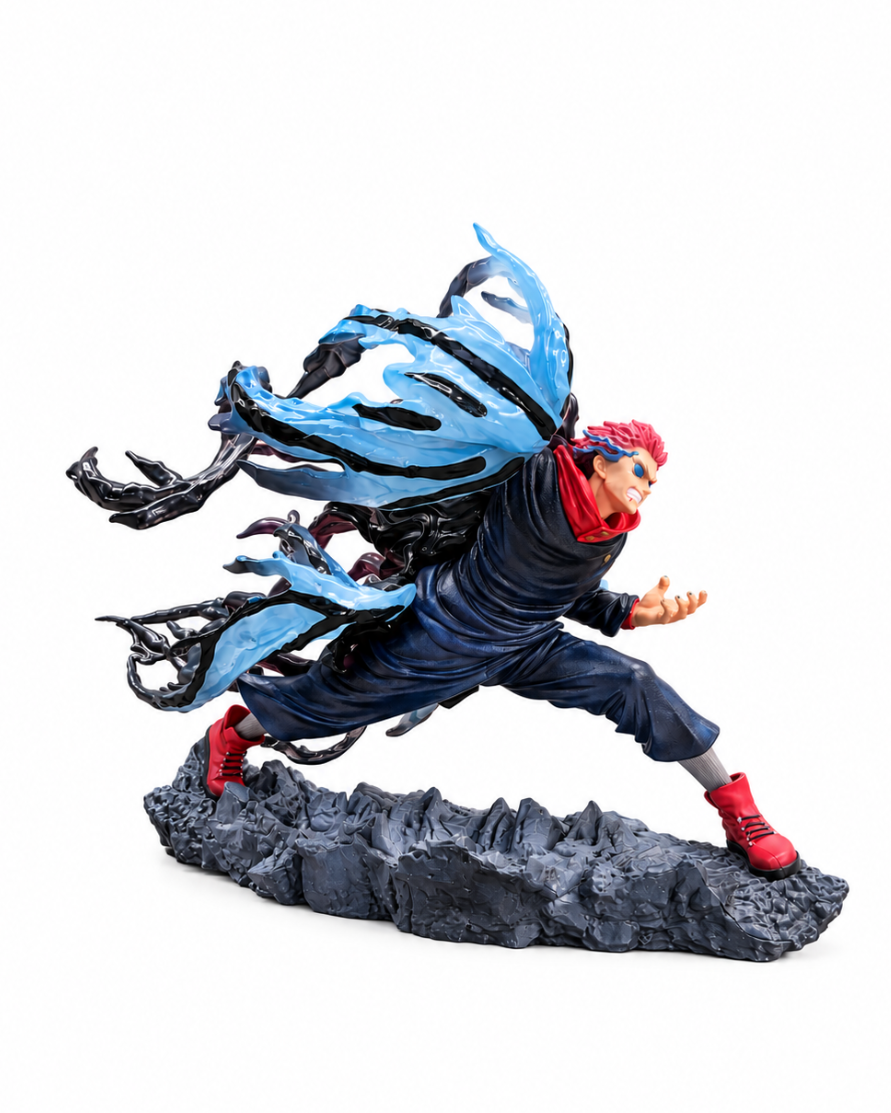 Yuji Itadori Action Figure 18cm x 22cm | Jujutsu Kaisen Premium PVC Battle Statue