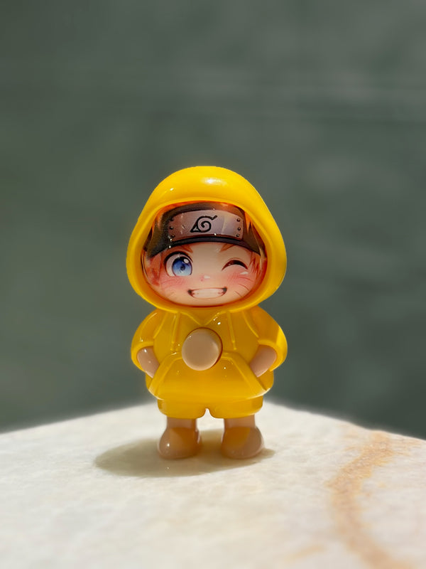 Naruto Uzumaki Multi-Face Turning Keychain – Anime Face Rotating Keychain