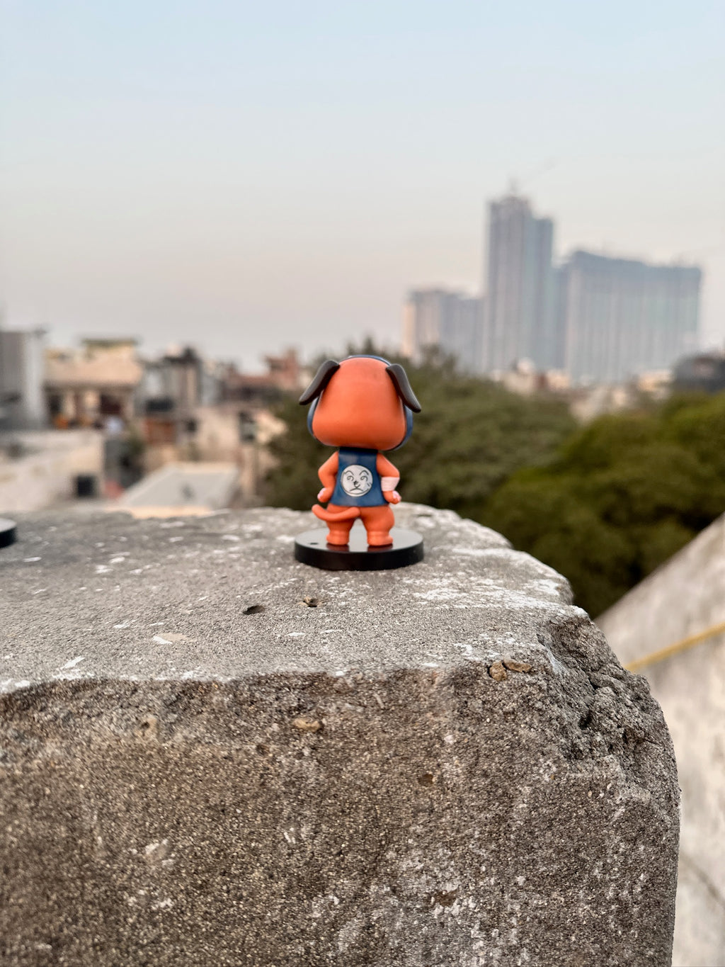 Masked Ninja (Kakashi)Chibi Figurine – Nin-Dog Onesie Edition | Mini Anime Collectible