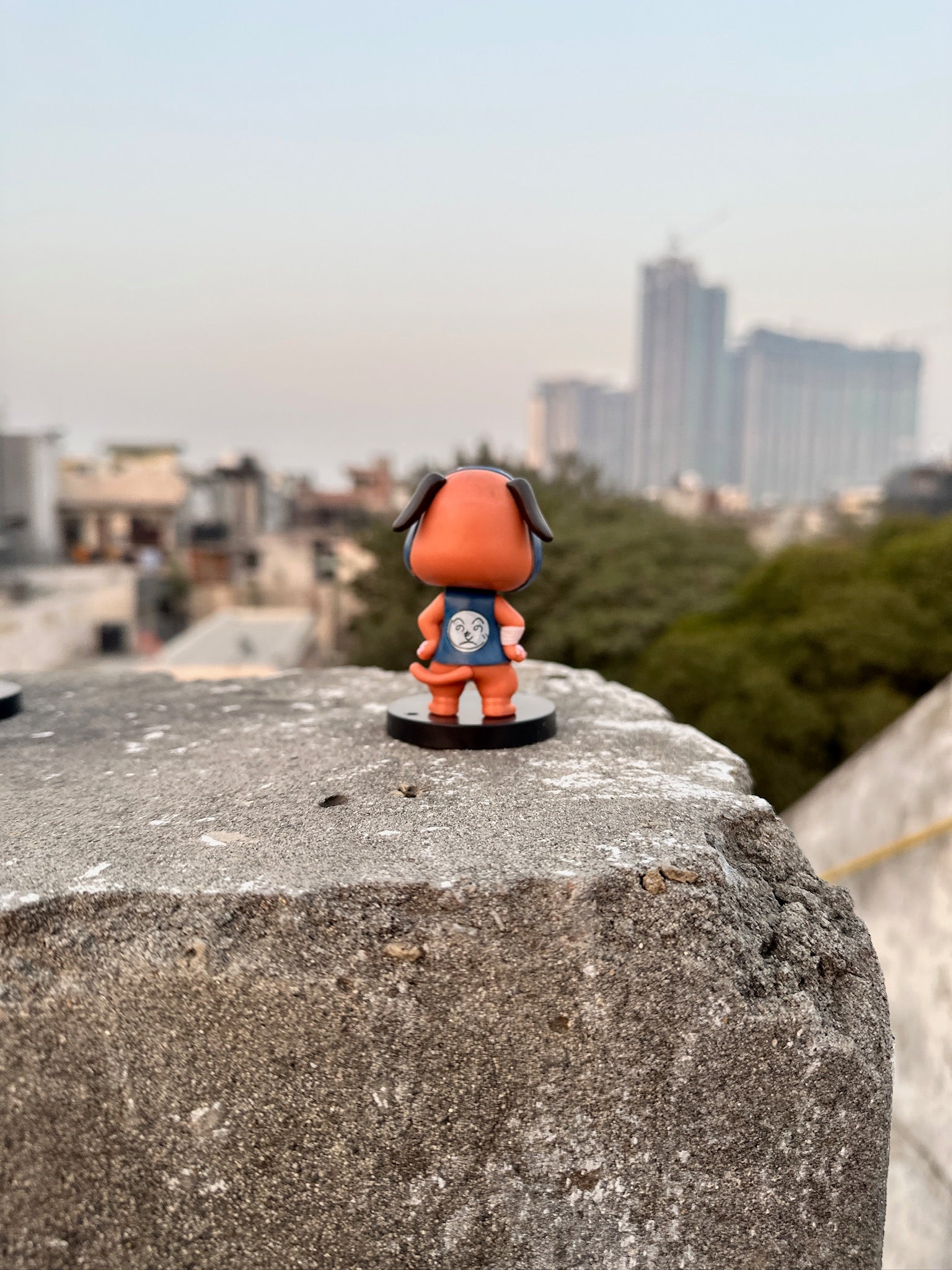 Masked Ninja (Kakashi)Chibi Figurine – Nin-Dog Onesie Edition | Mini Anime Collectible