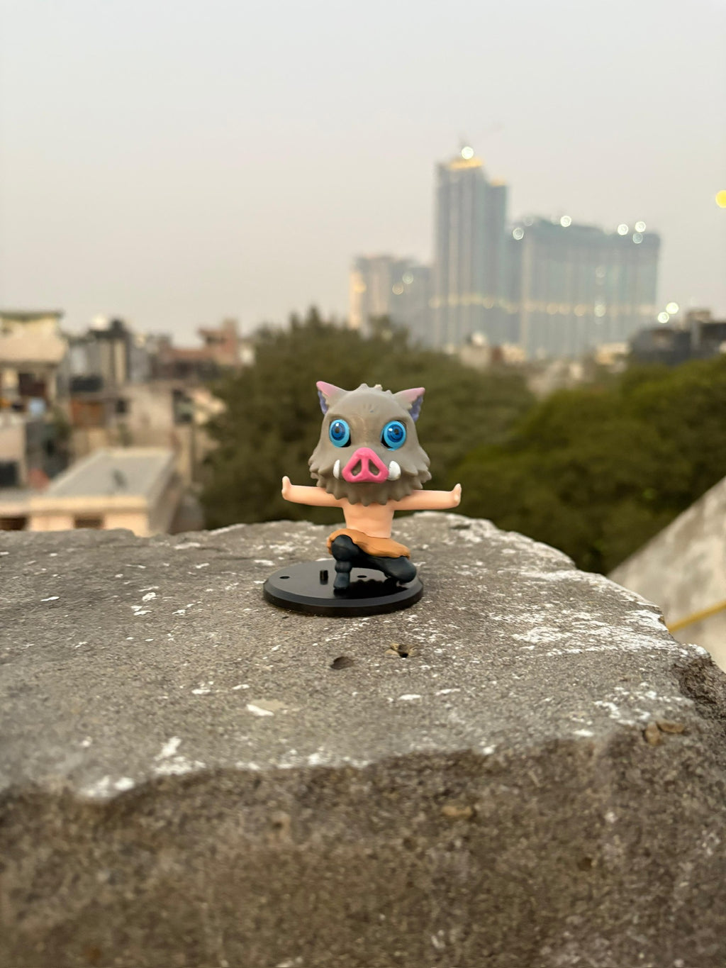 🐗 Inosuke Hashibira Mini Figure – Demon Slayer Collectible