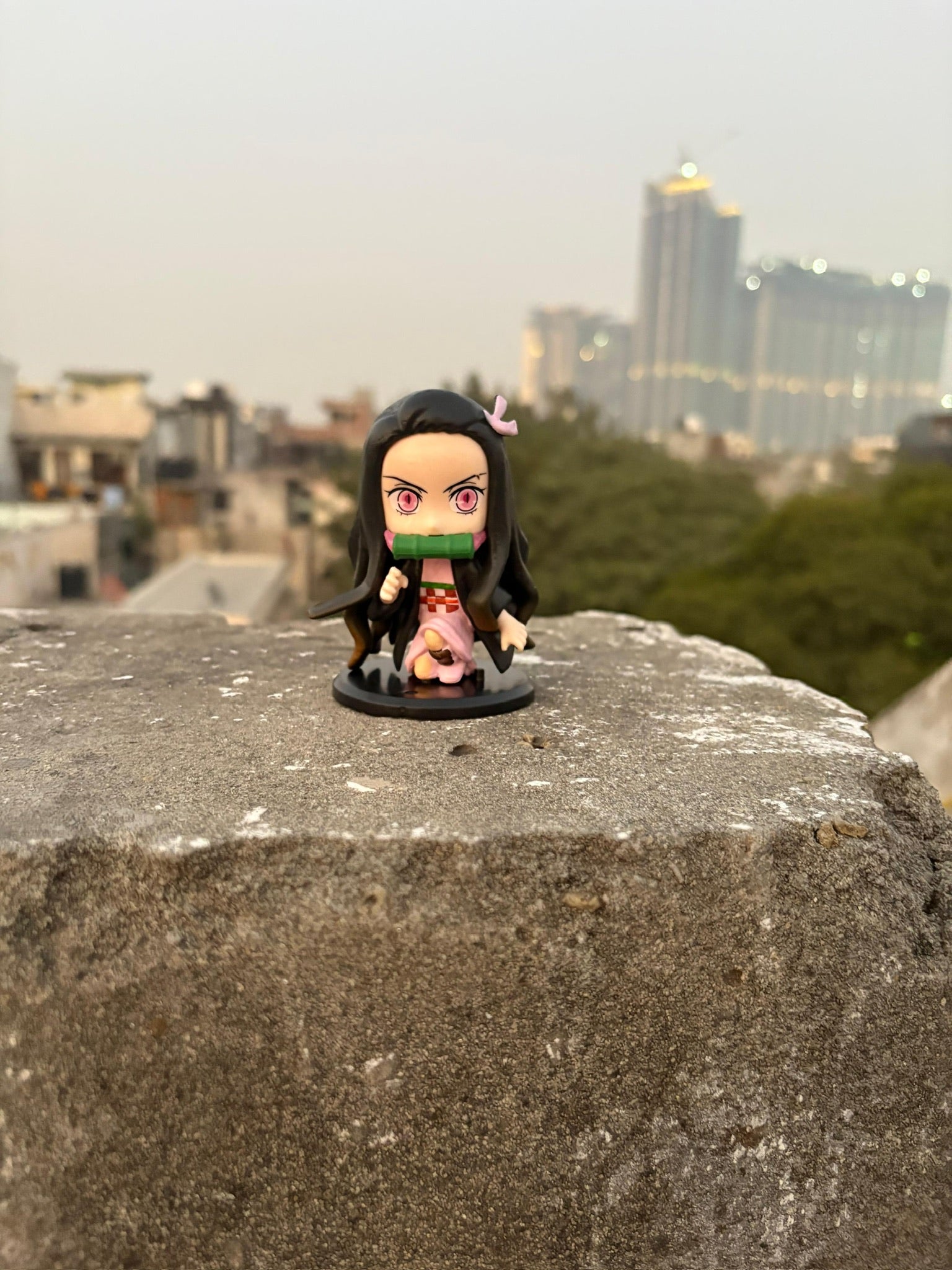 Nezuko Kamado Chibi Figure – Demon Slayer Collectible