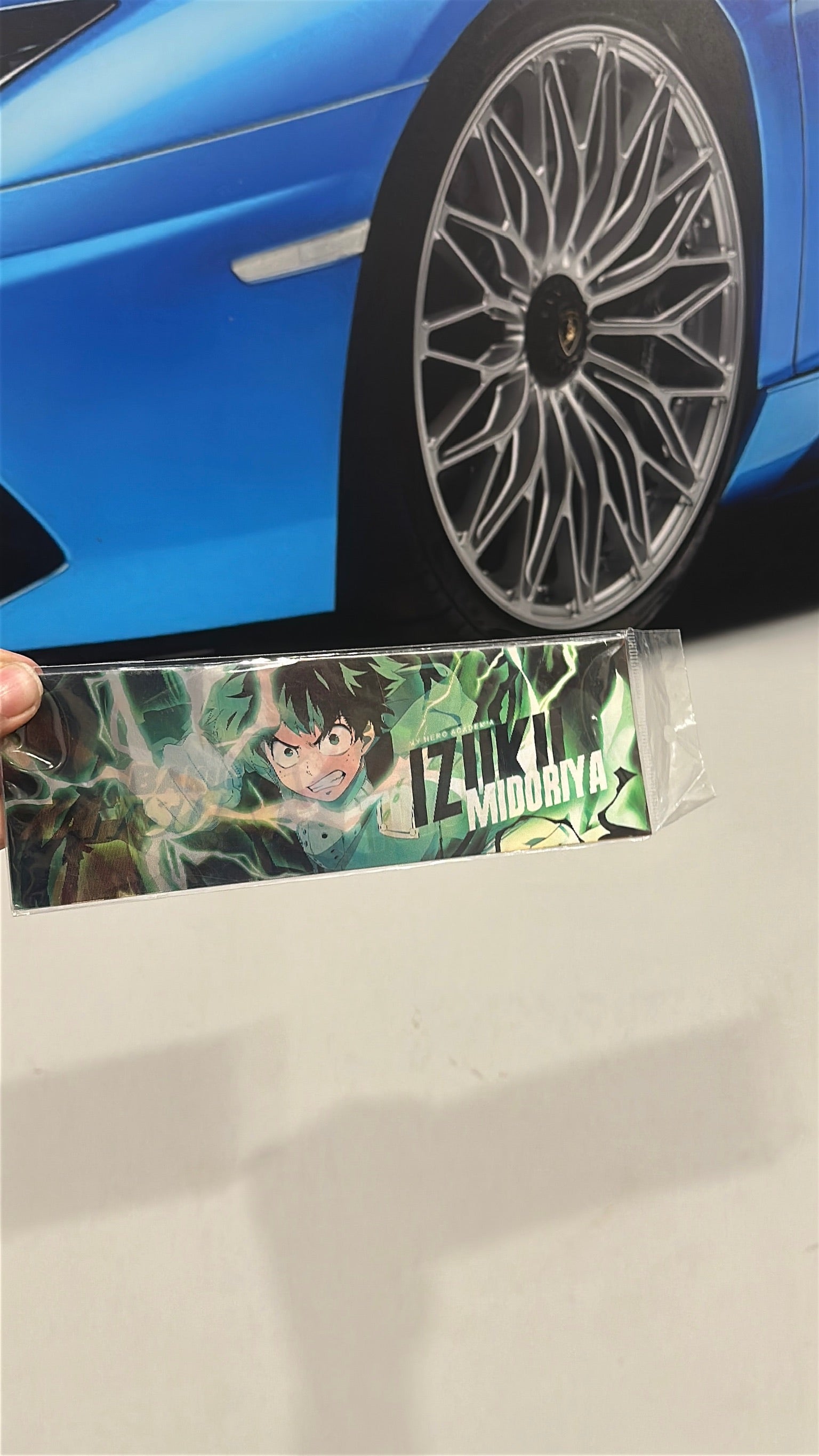 My Hero Academia 3D Lenticular Sticker – Bakugo, Todoroki & Deku (Anime Car/Bike/Wall Sticker)