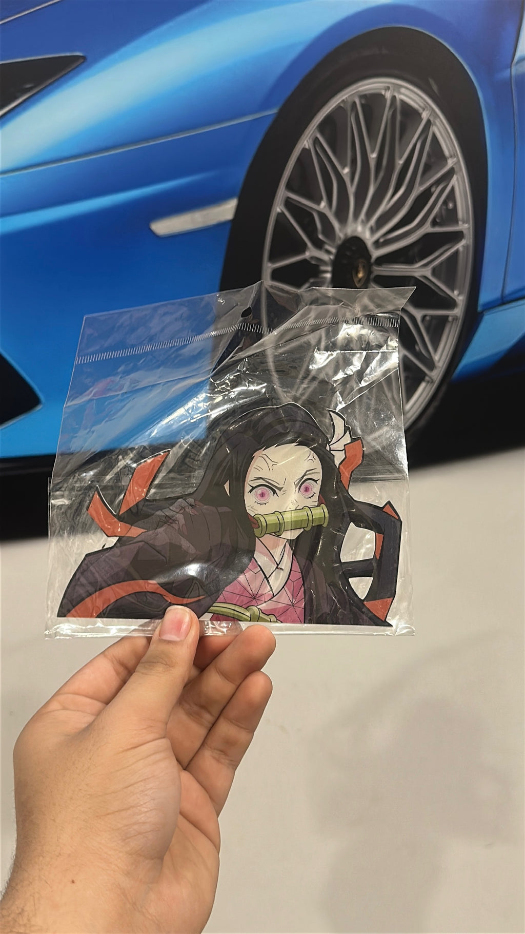Nezuko Kamado Demon Form Sticker – Demon Slayer Waterproof Anime Decal