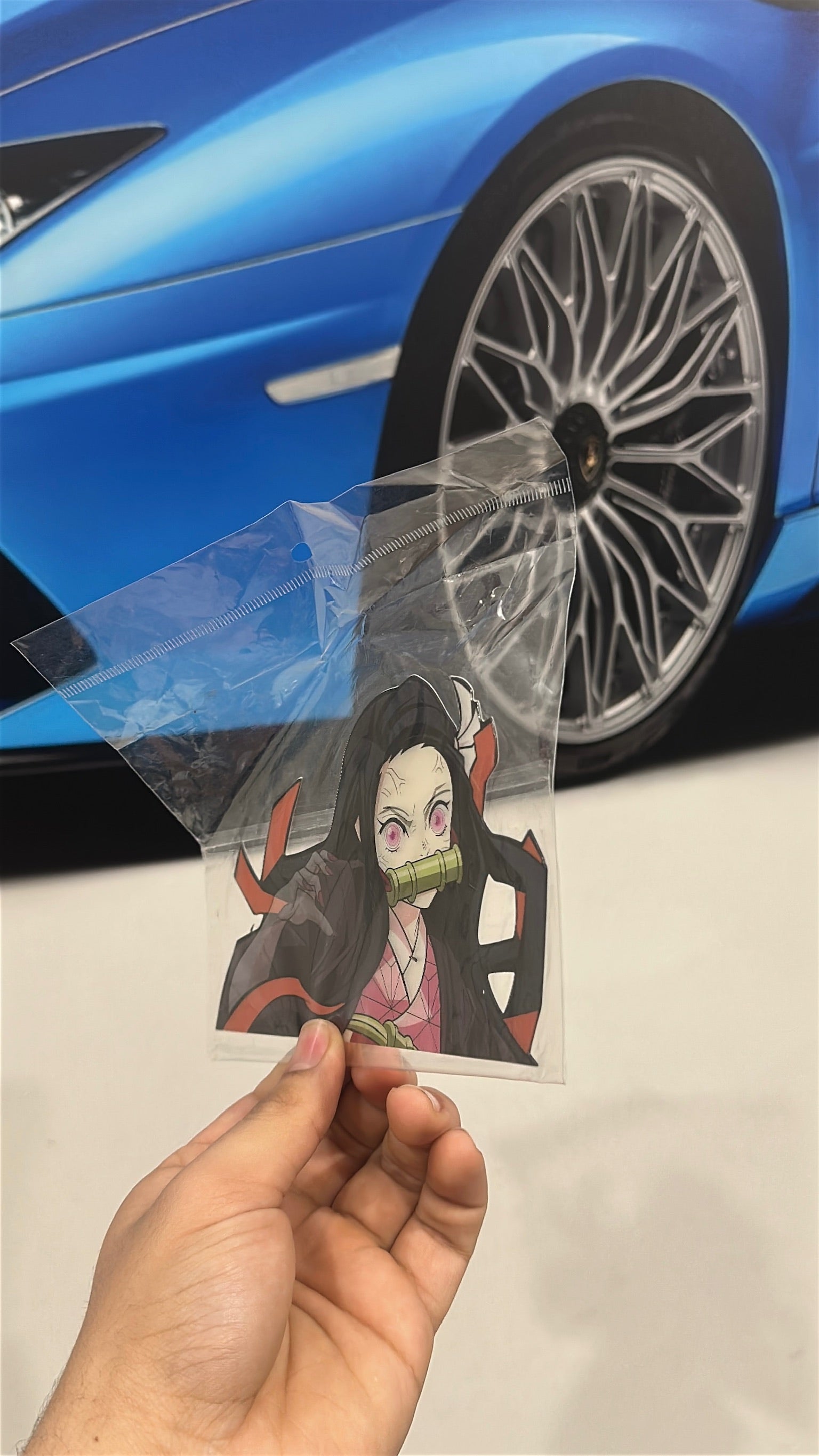 Nezuko Kamado Demon Form Sticker – Demon Slayer Waterproof Anime Decal