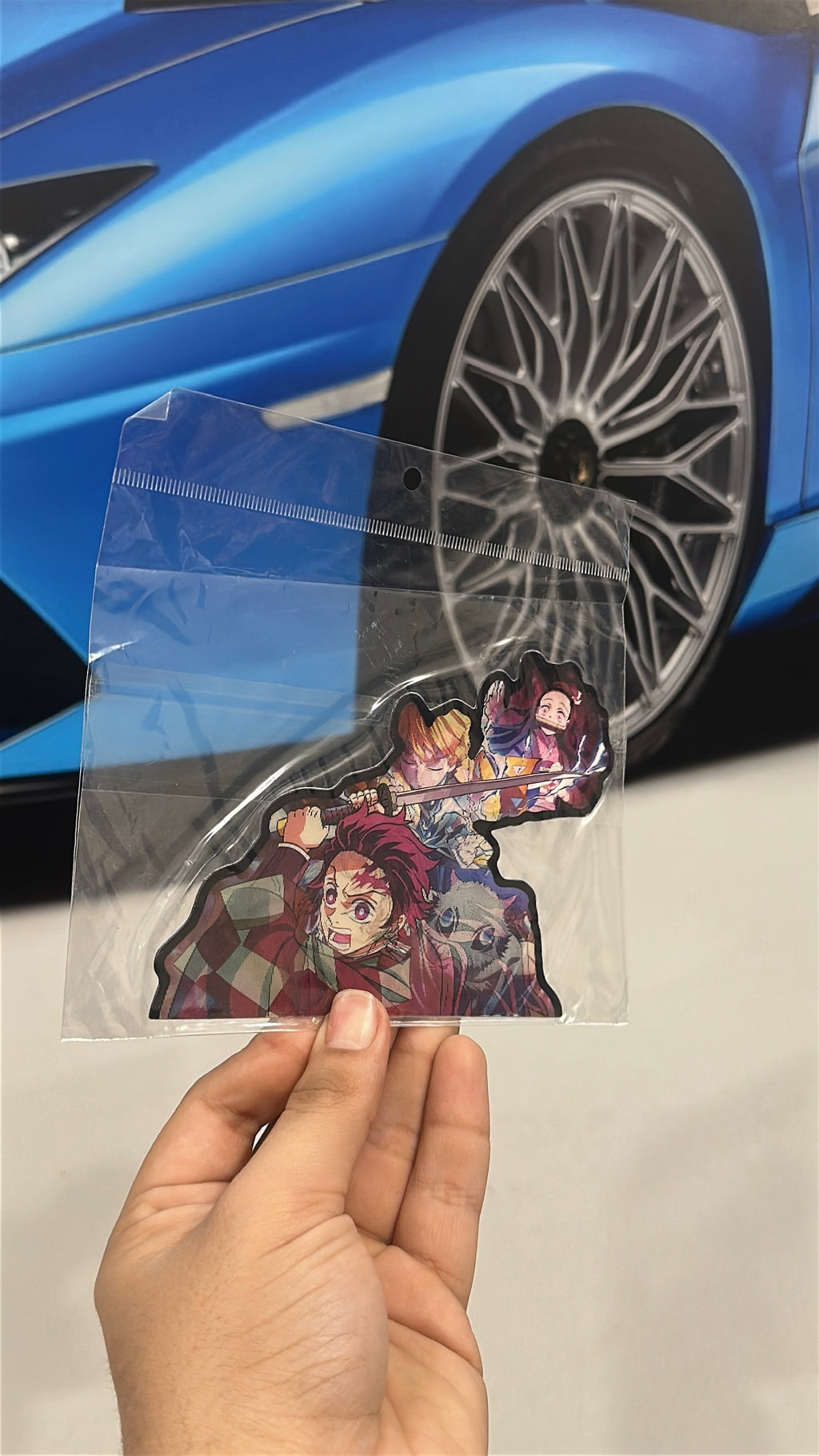 🔥 Demon Slayer Tanjiro Flame Breathing Anime Sticker