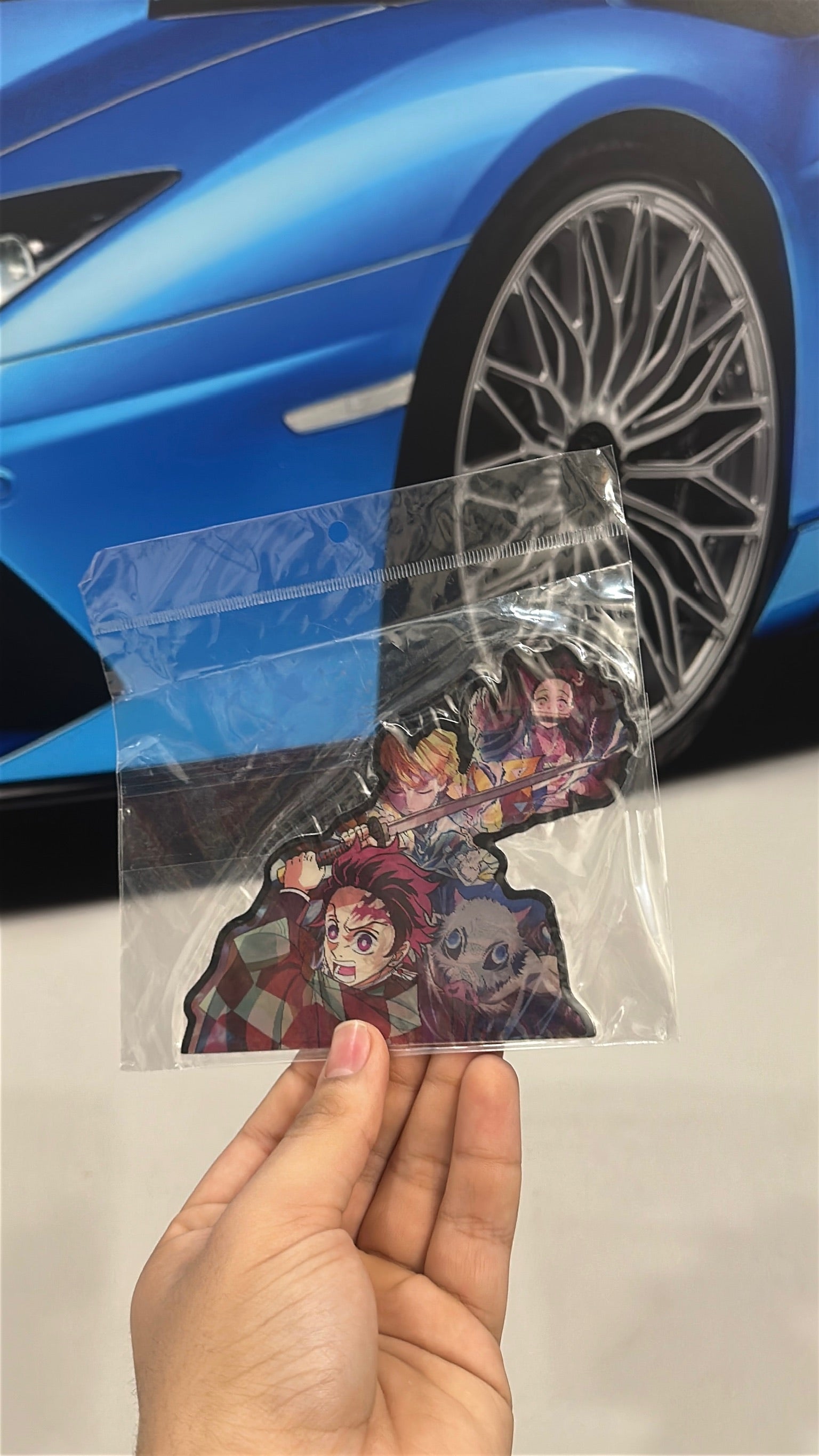 🔥 Demon Slayer Tanjiro Flame Breathing Anime Sticker