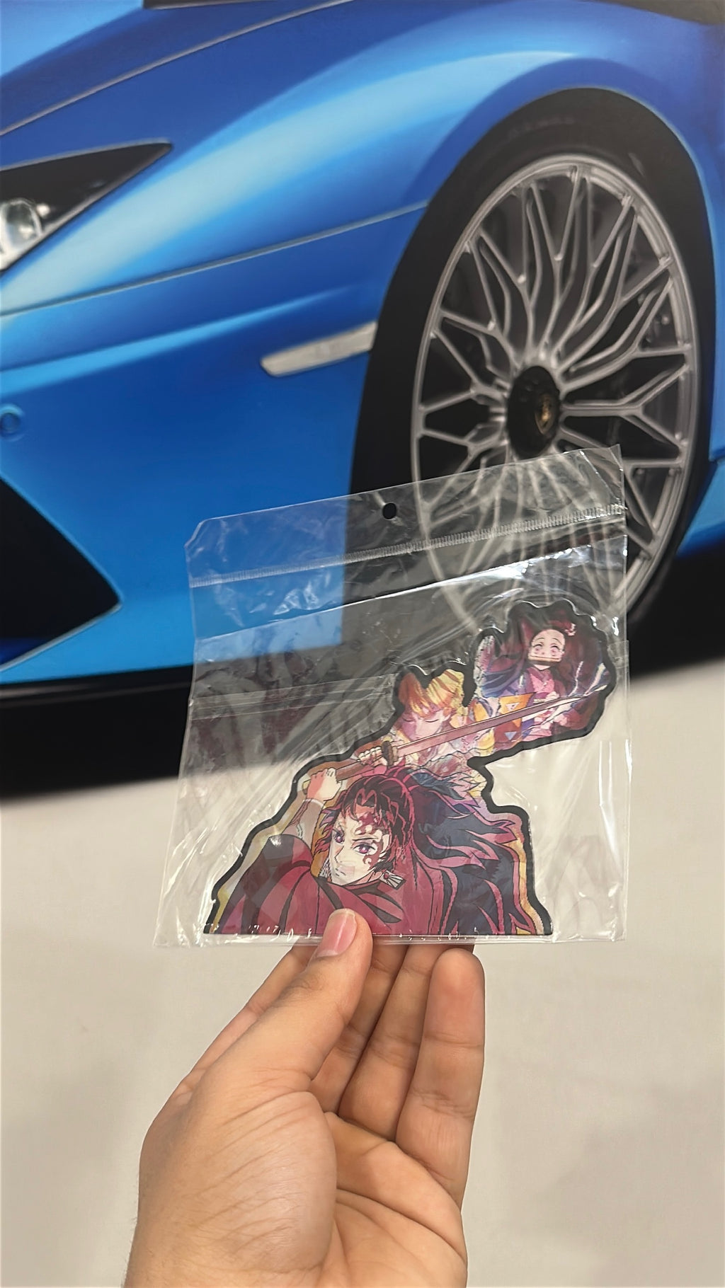 🔥 Demon Slayer Tanjiro Flame Breathing Anime Sticker