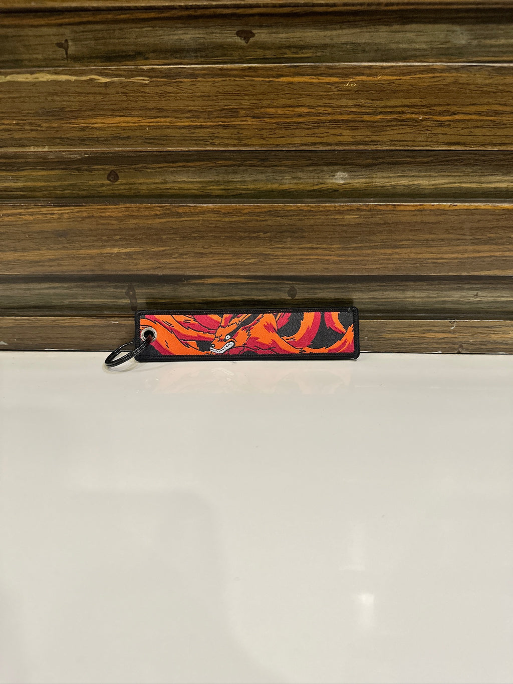 Naruto And Kurama Keychain(Embroidered)