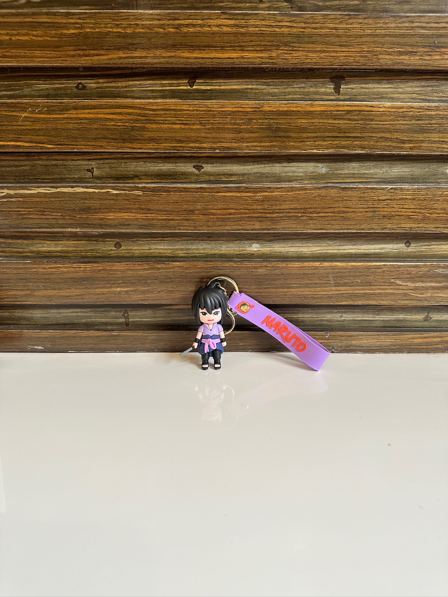 Sasuke Rubber keychain