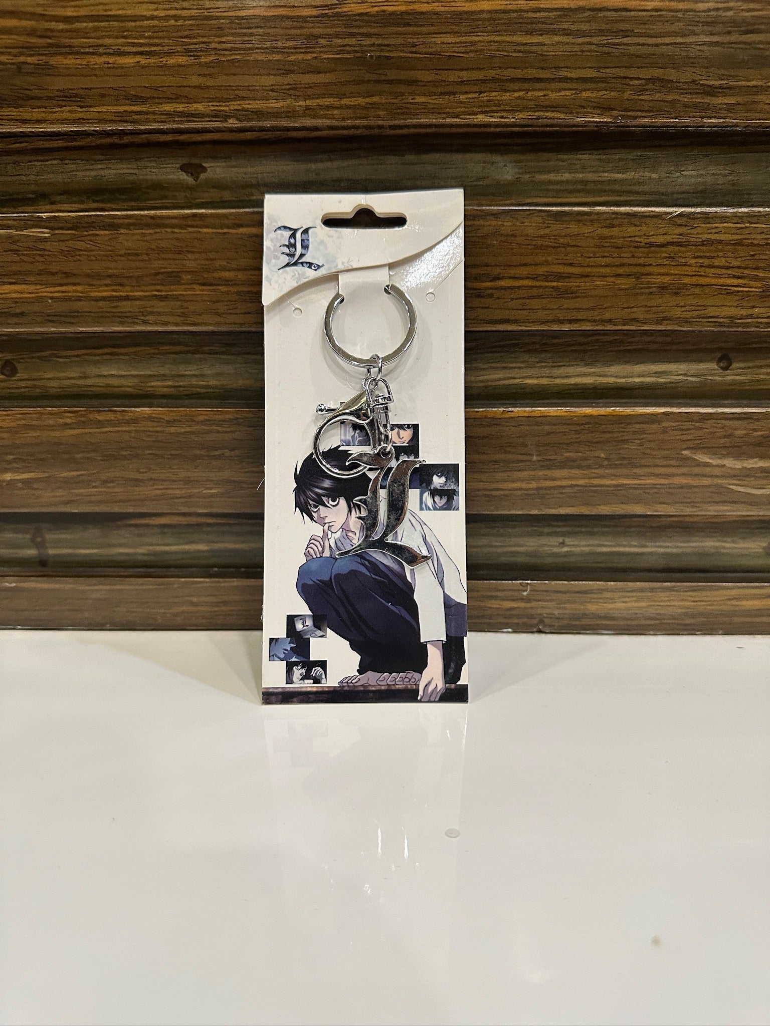 L Keychain – Justice Edition