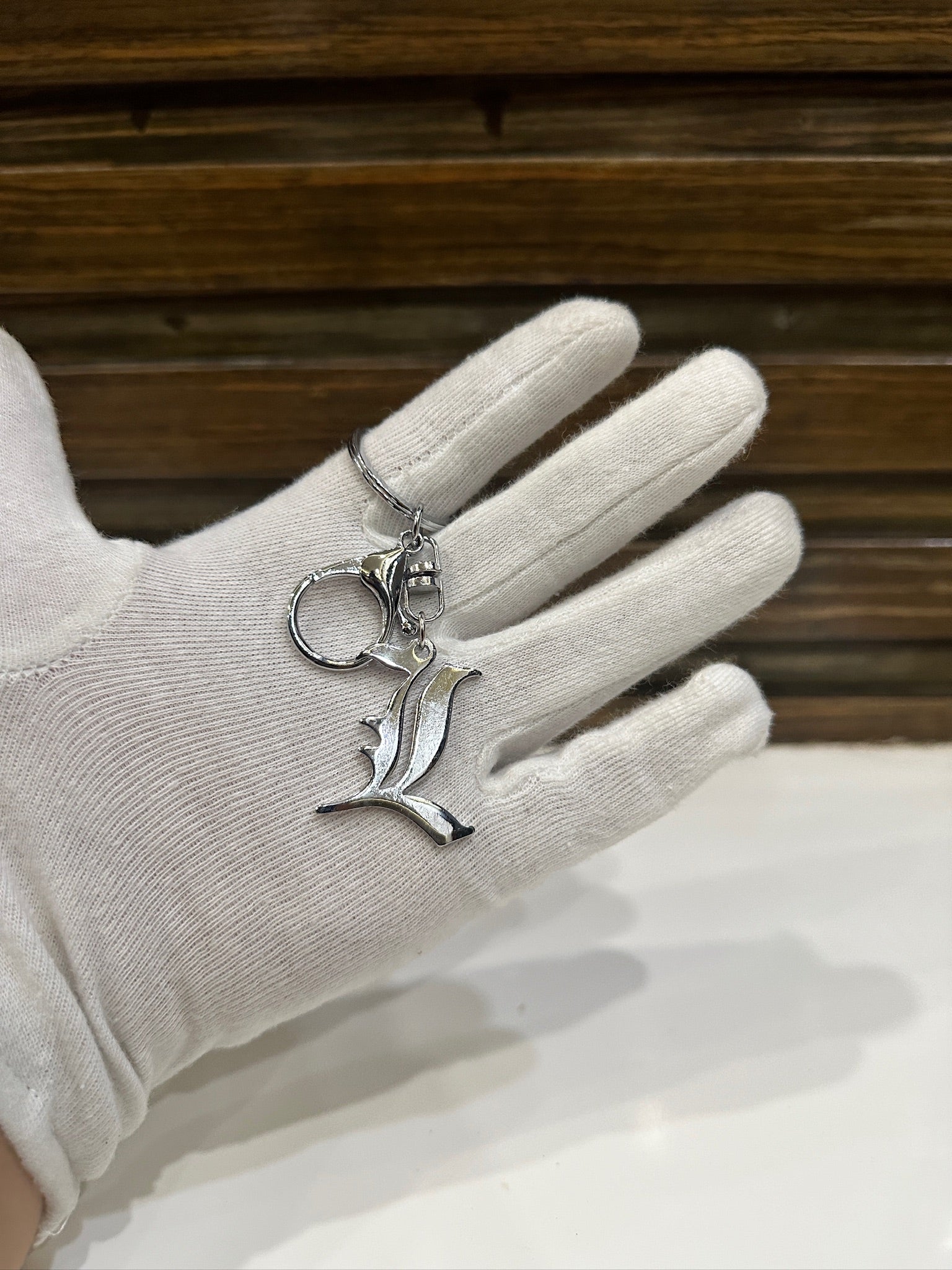 L Keychain – Justice Edition