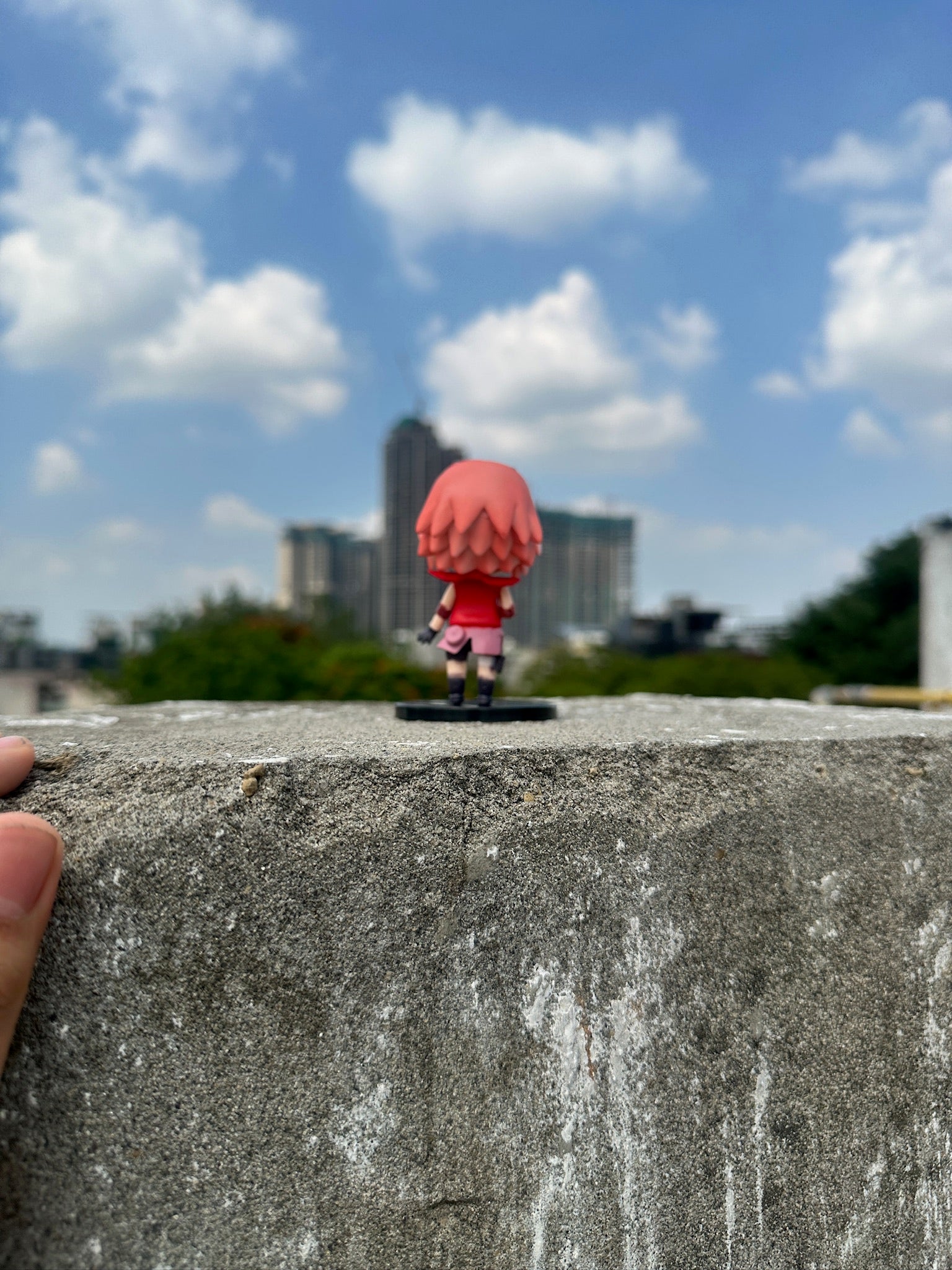 Sakura Chibi Figurine – Angry Punch Edition